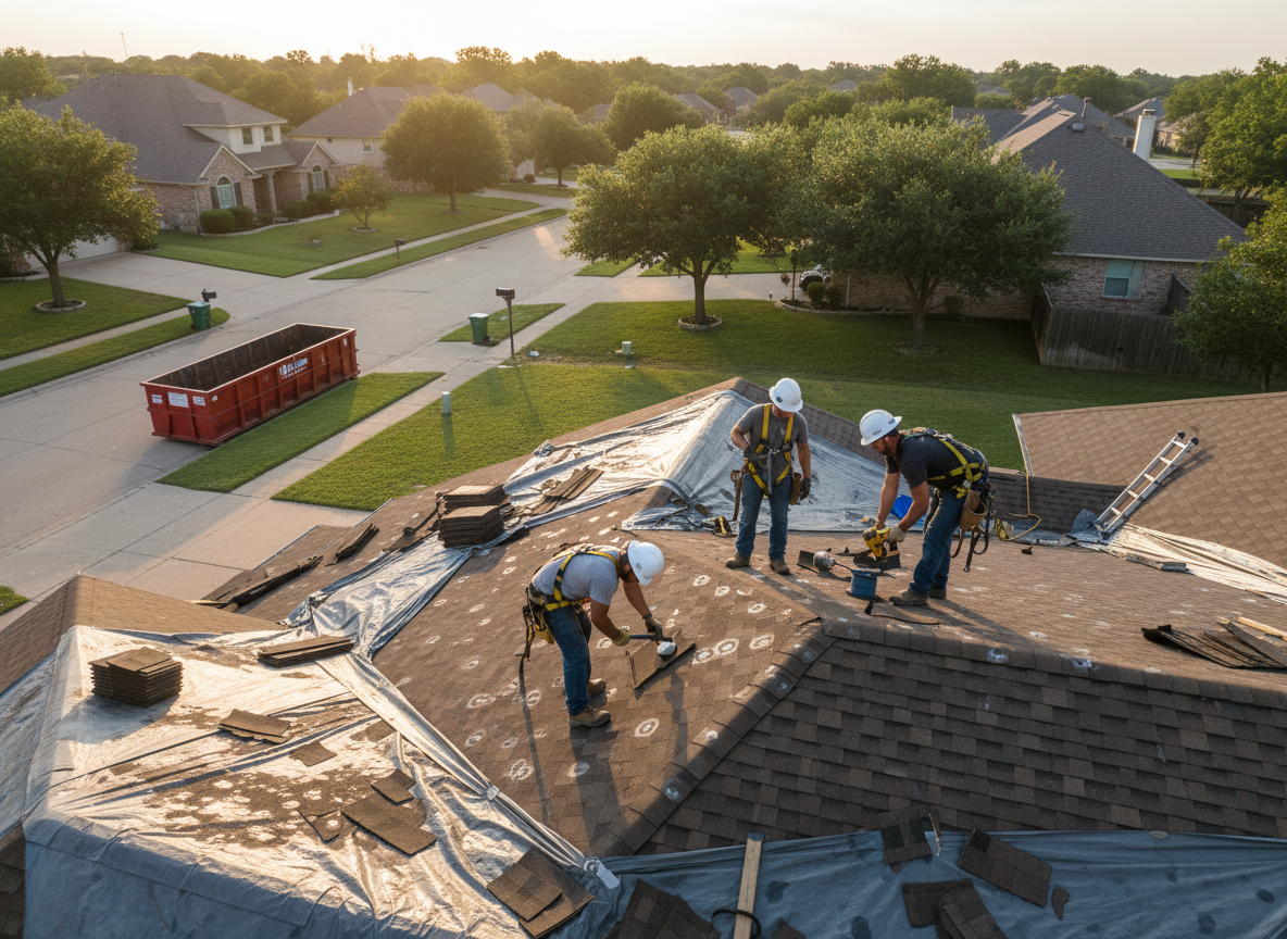 Roofing in League City