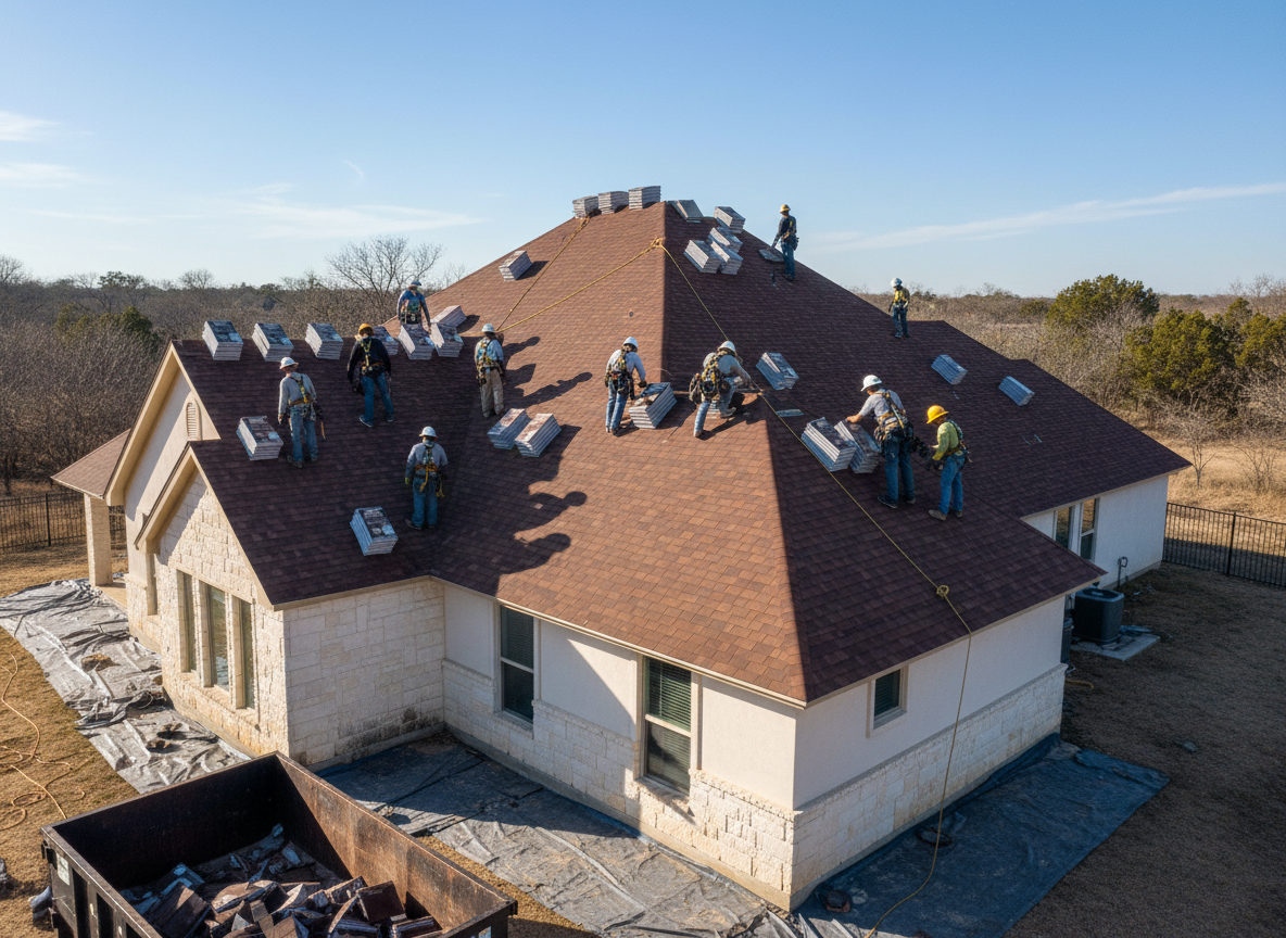 Roofing in Katy