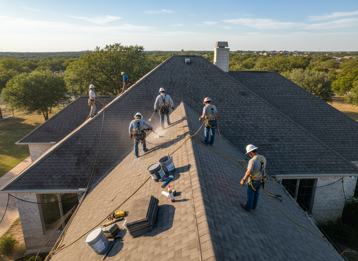 Roof Repair in San Antonio, TX 78205