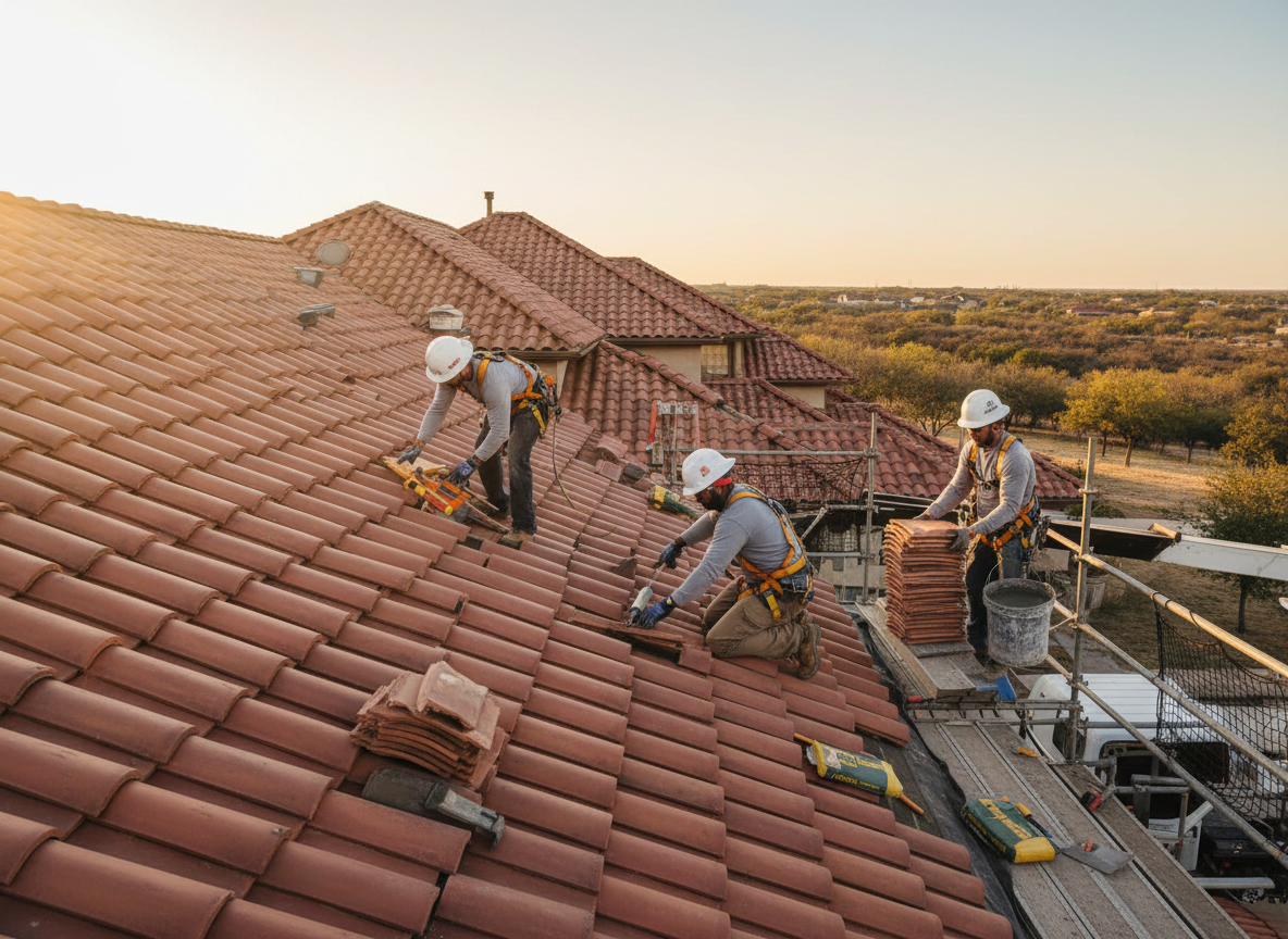 Roofing in Garland